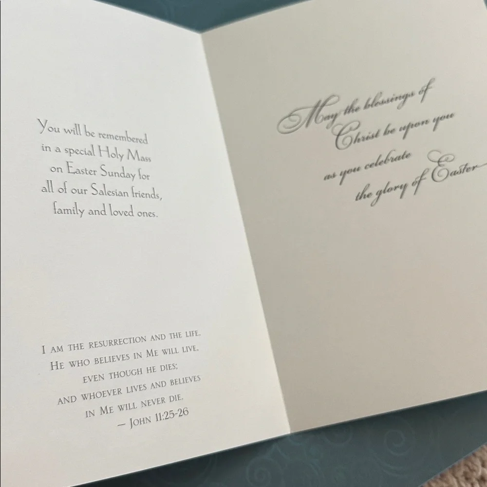 8 Easter Greeting Cards (No Envelopes Included)